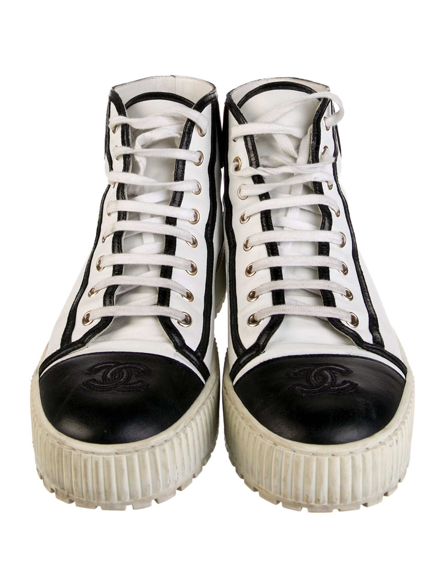 Chanel 2021 Interlocking CC Logo Sneakers
