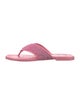 Chanel 2023 Interlocking CC Logo Flip Flops