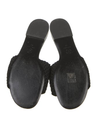 Chanel 2024 Interlocking CC Logo Slides