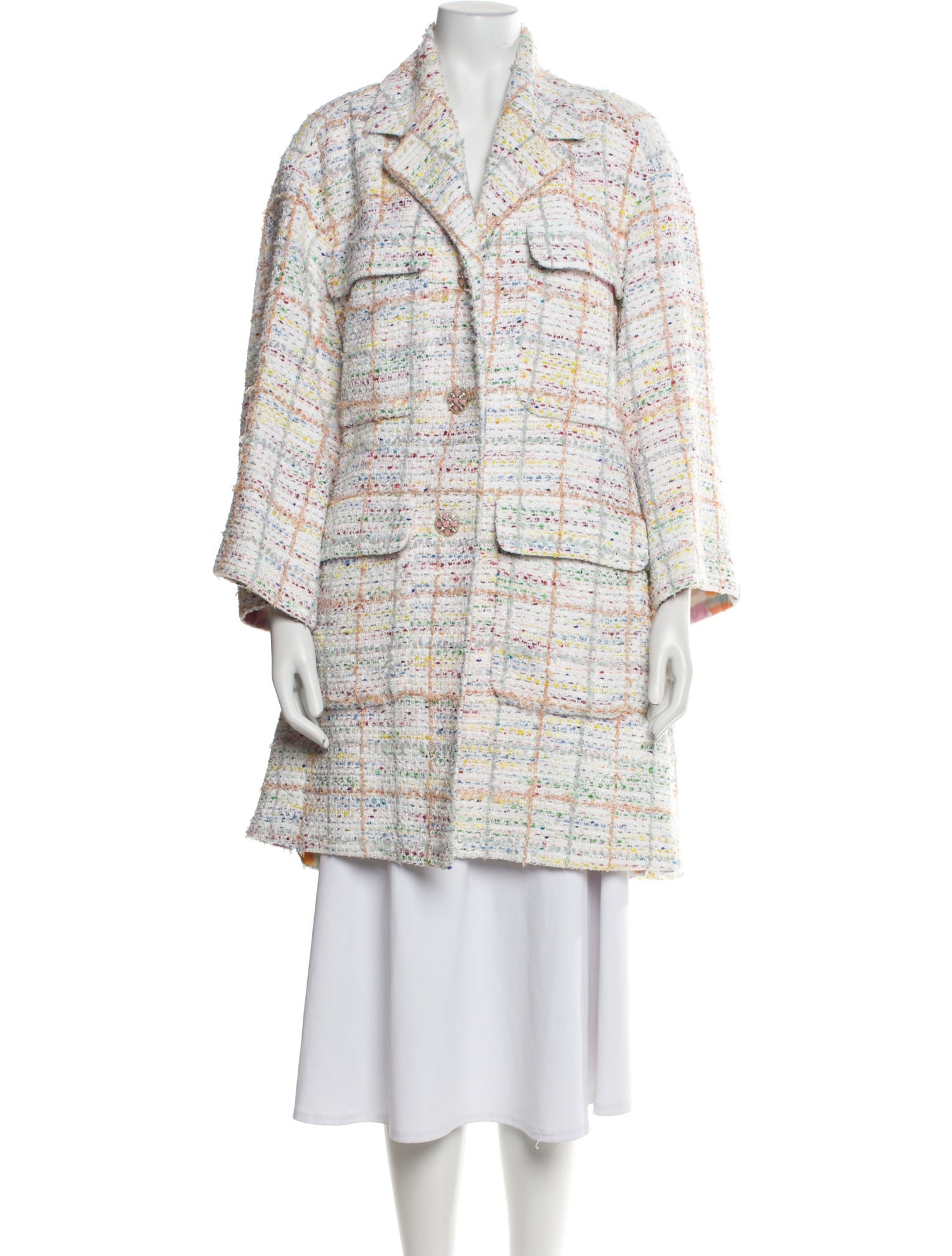 Chanel 2019 Tweed Coat