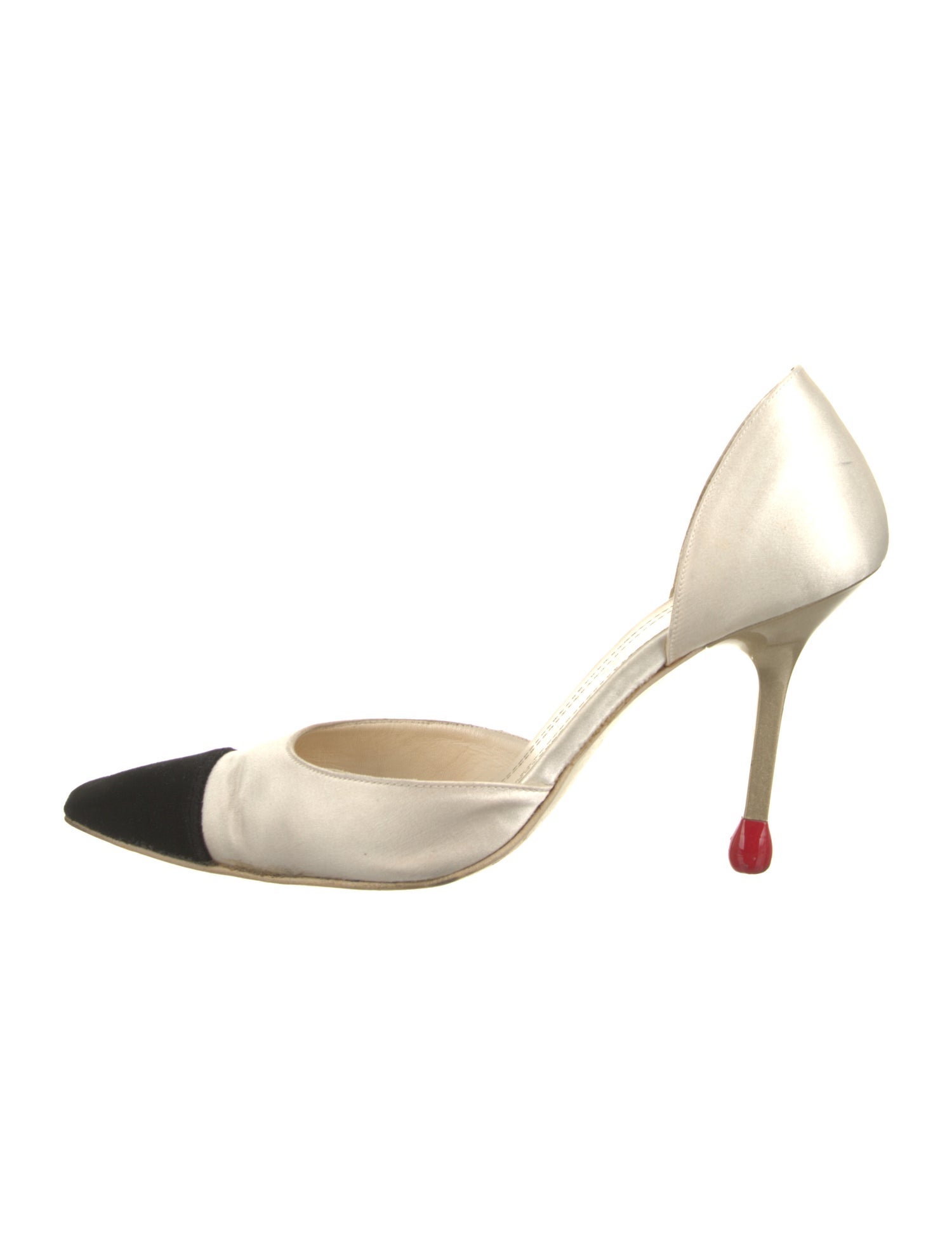 Chanel Vintage Match D'Orsay Pumps