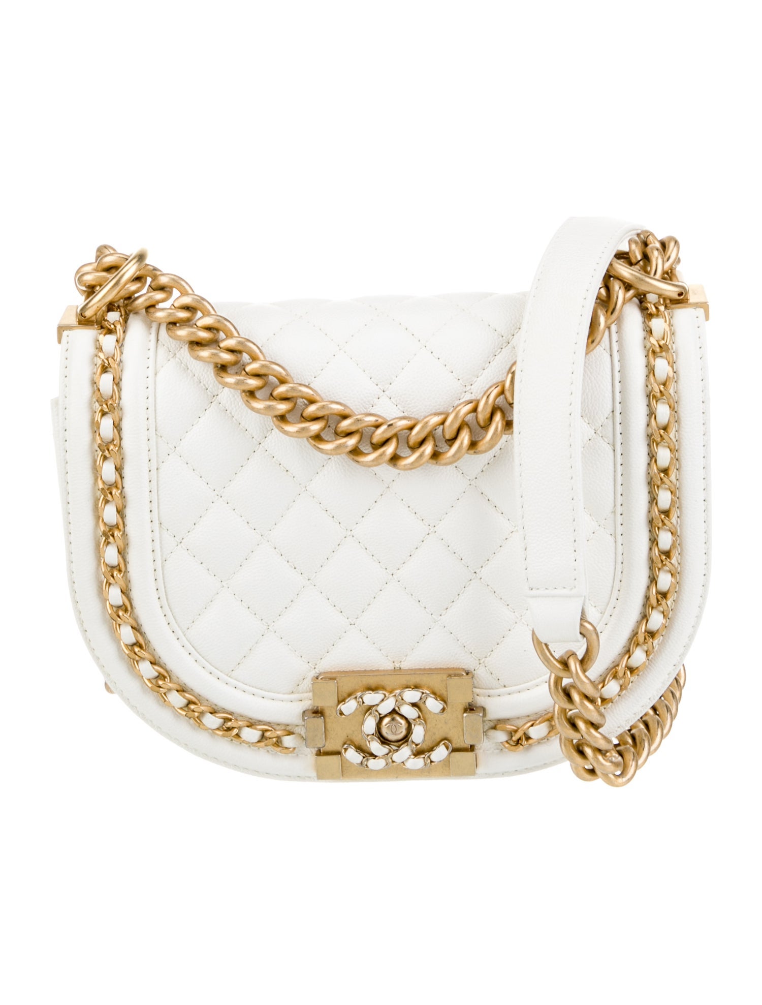 Chanel Paris-Le19M Small Boy Messenger Bag