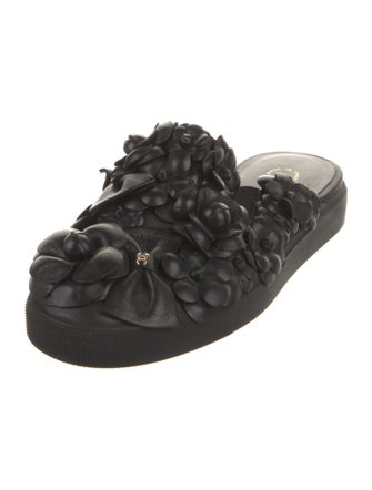 Chanel 2018 Interlocking CC Logo Mules