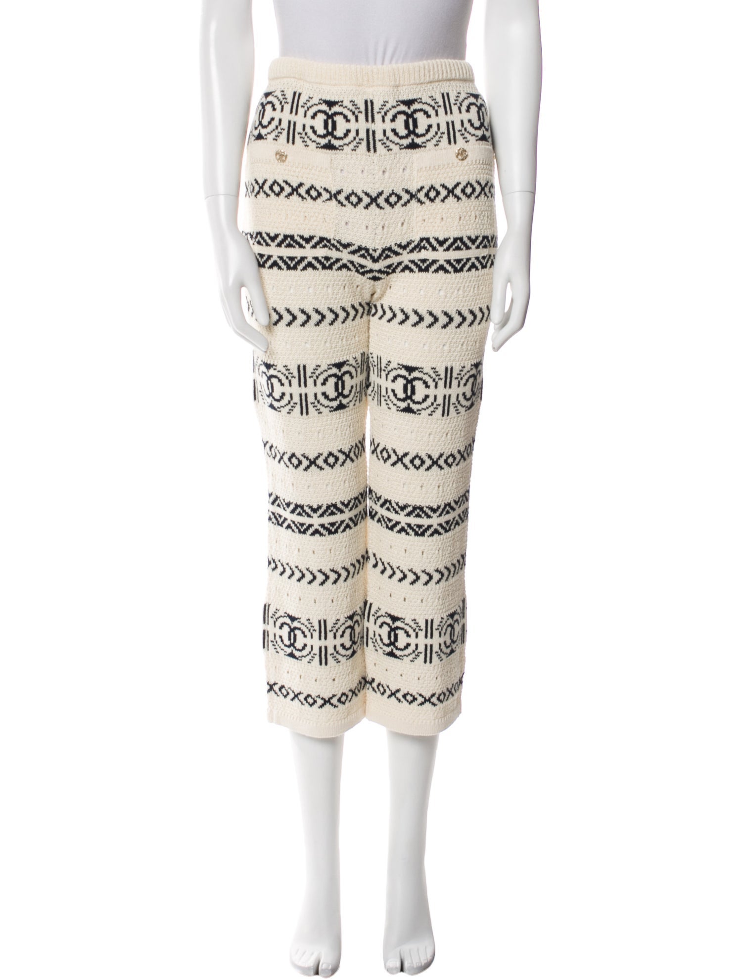 Chanel 2020 Straight Leg Pants