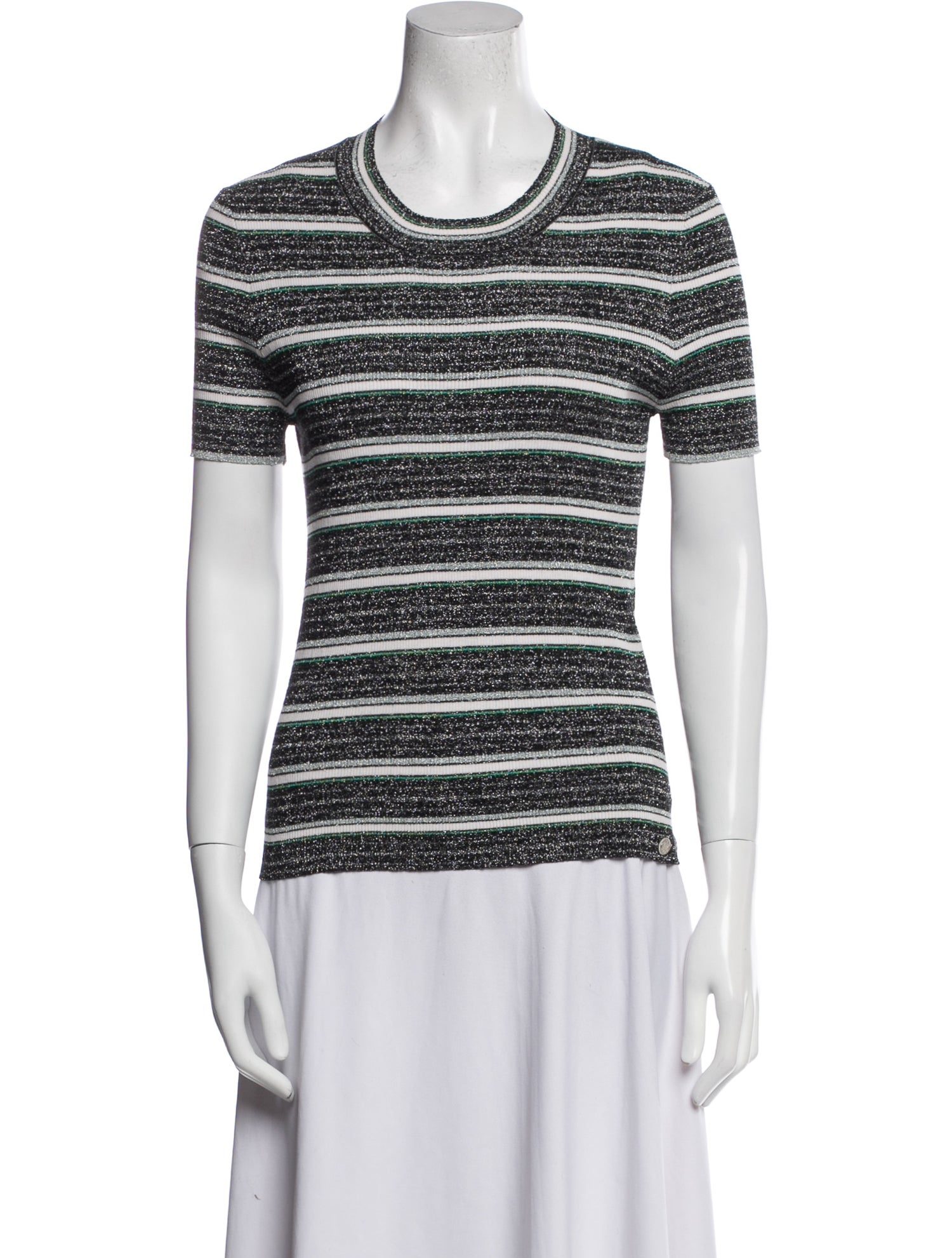 Chanel 2017 Silk T-Shirt