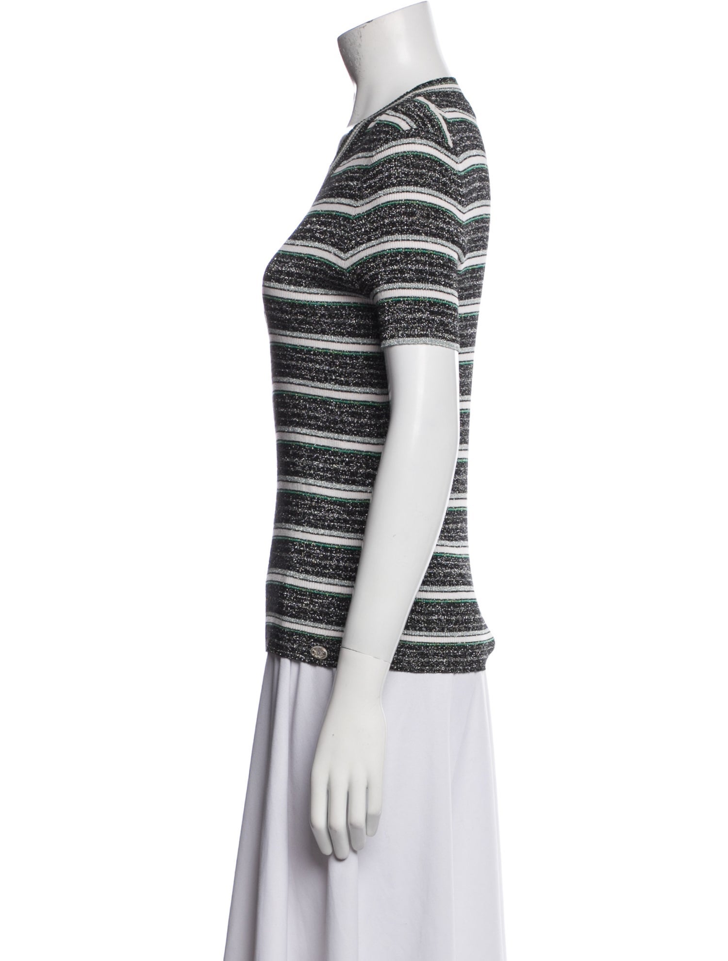 Chanel 2017 Silk T-Shirt