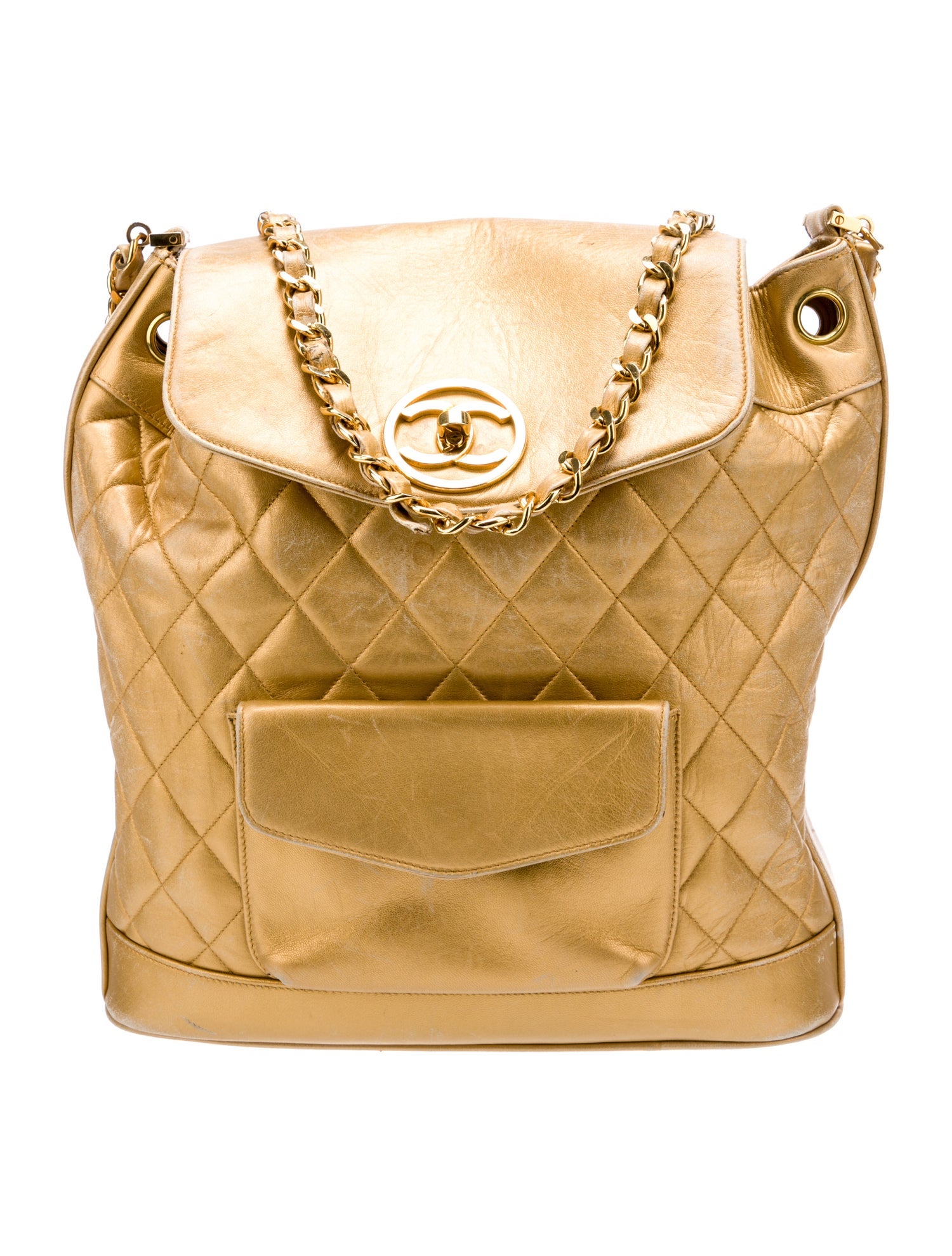 Chanel Quilted CC Backpack