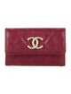 Chanel 2025 Interlocking CC Logo Wallet