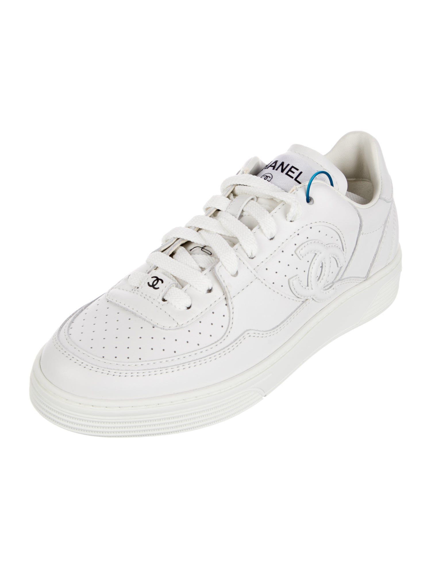 Chanel 2023 Interlocking CC Logo Sneakers