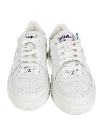 Chanel 2023 Interlocking CC Logo Sneakers