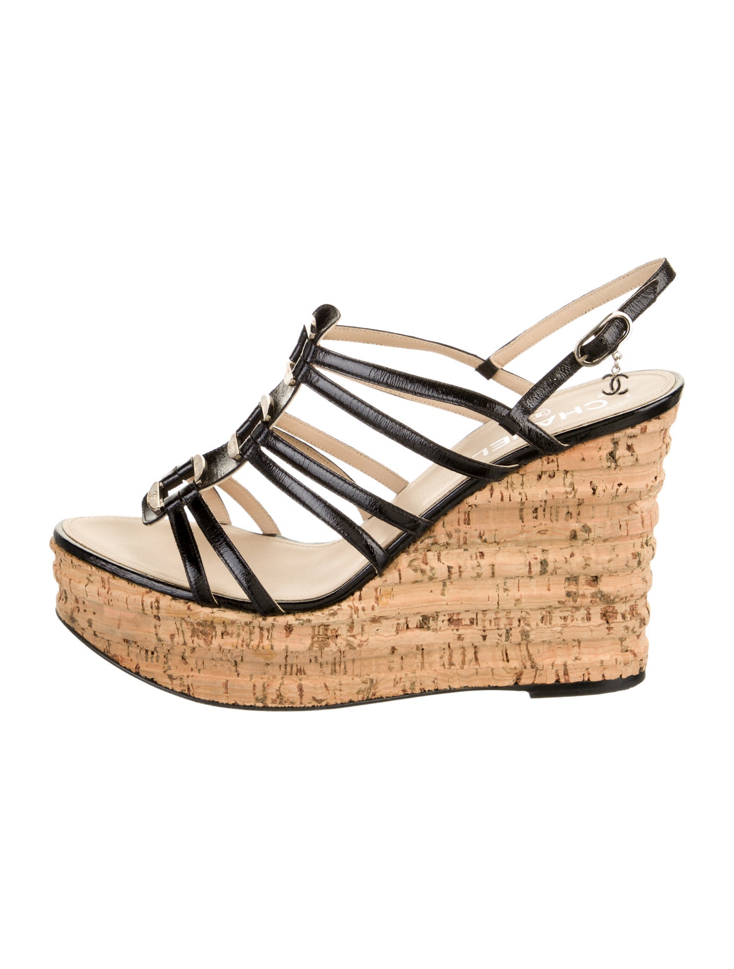 Chanel Vintage 2007 Slingback Sandals