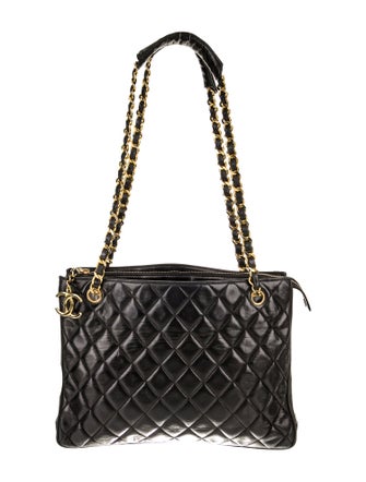 Chanel Quilted CC Tote