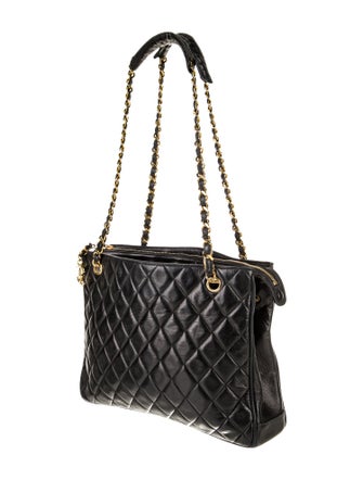 Chanel Quilted CC Tote