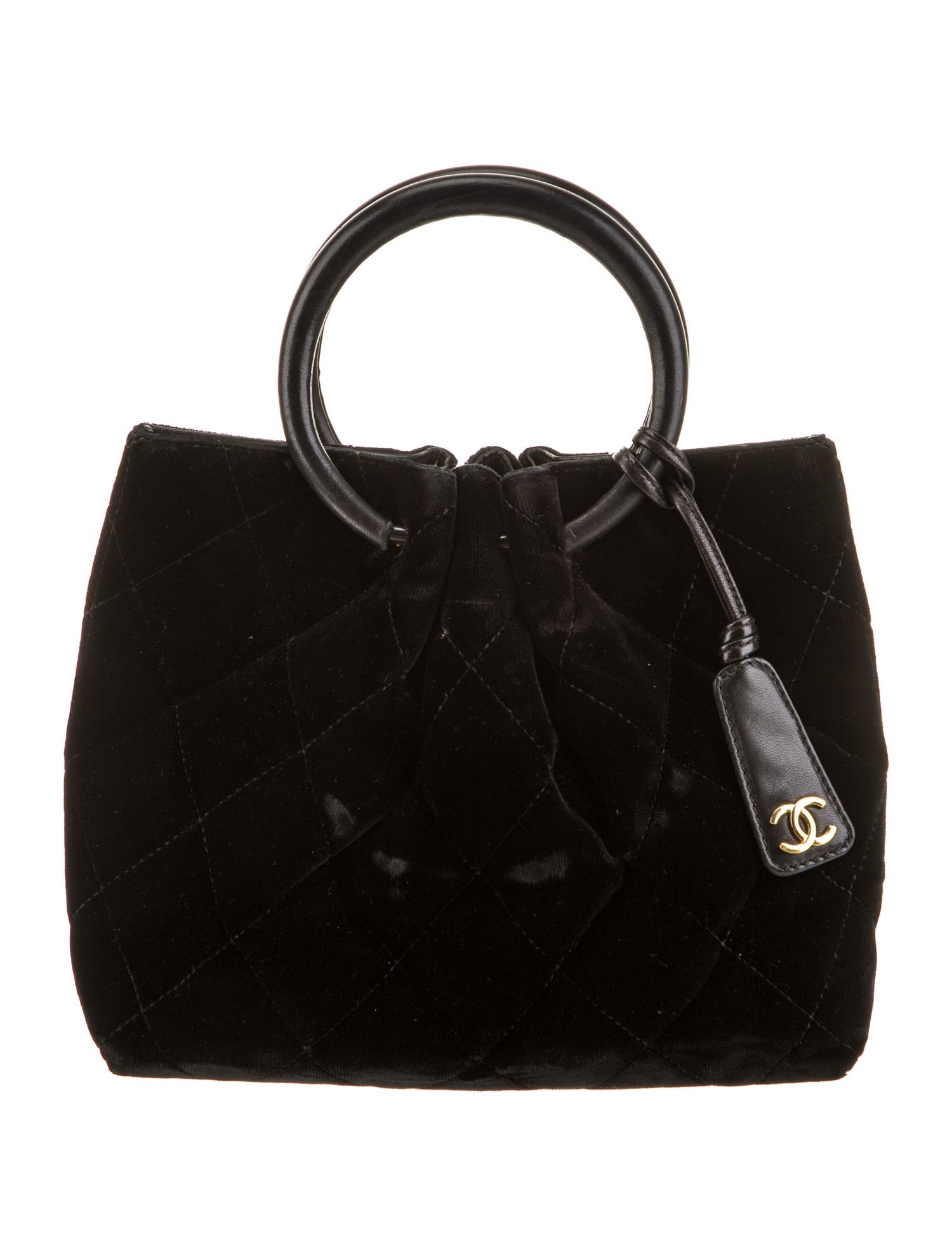 Chanel Velvet Handle Bag