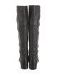 Chanel Interlocking CC Logo Leather Riding Boots