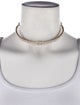 Chanel 2023 Strass CC Choker Necklace