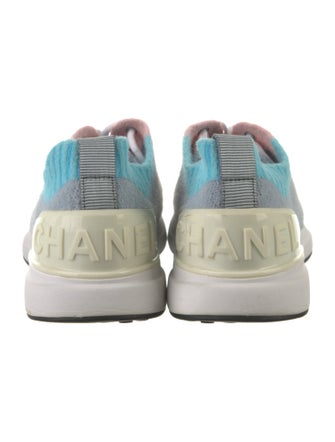 Chanel Interlocking CC Logo Athletic Sneakers
