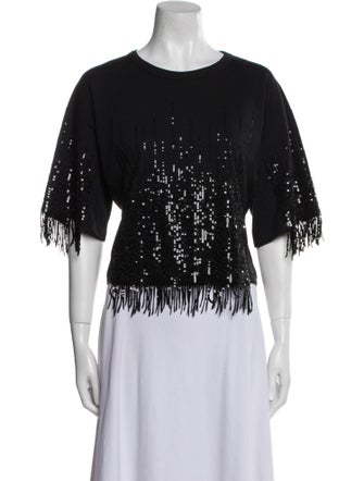 Chanel 2025 Crew Neck Crop Top