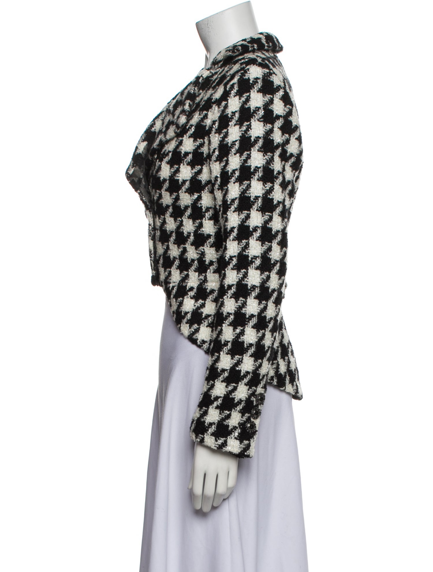 Chanel 2019 Houndstooth Blazer