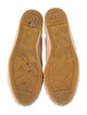 Chanel Interlocking CC Logo Leather Espadrilles