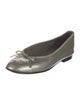 Chanel Interlocking CC Logo Patent Leather Ballet Flats