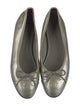 Chanel Interlocking CC Logo Patent Leather Ballet Flats
