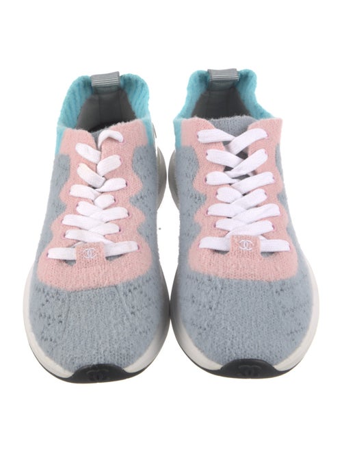 Chanel Interlocking CC Logo Sneakers