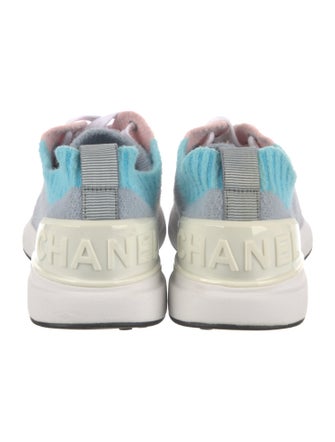 Chanel Interlocking CC Logo Sneakers