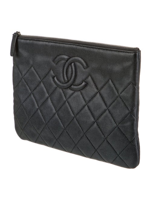Chanel Medium CC Quilted O-Case
