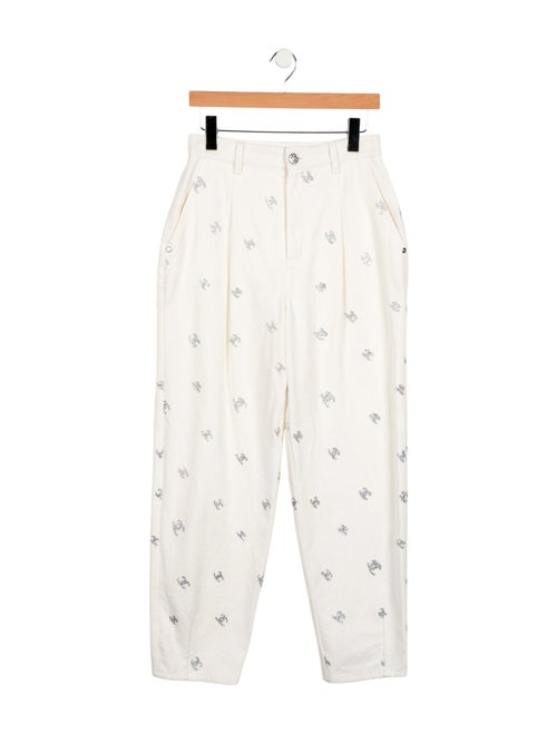 Chanel 2021 Straight Leg Jeans