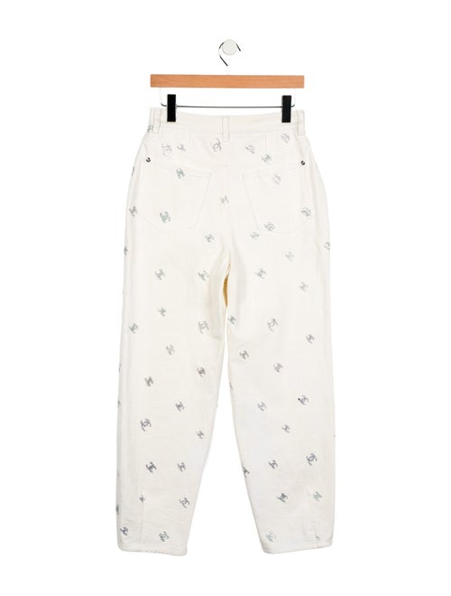 Chanel 2021 Straight Leg Jeans