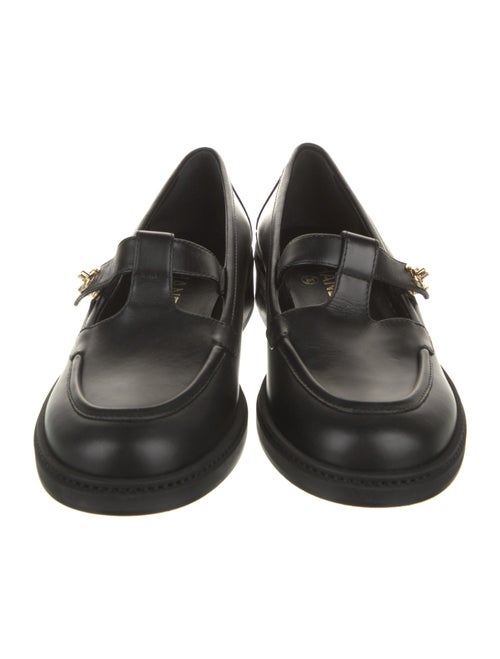 Chanel Interlocking CC Logo Calfskin Mary Jane Flats