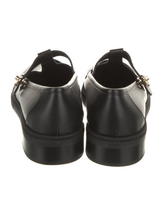 Chanel Interlocking CC Logo Calfskin Mary Jane Flats