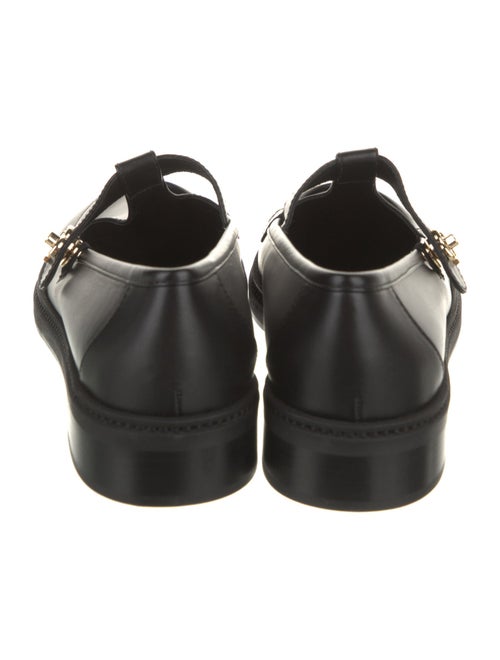 Chanel Interlocking CC Logo Calfskin Mary Jane Flats