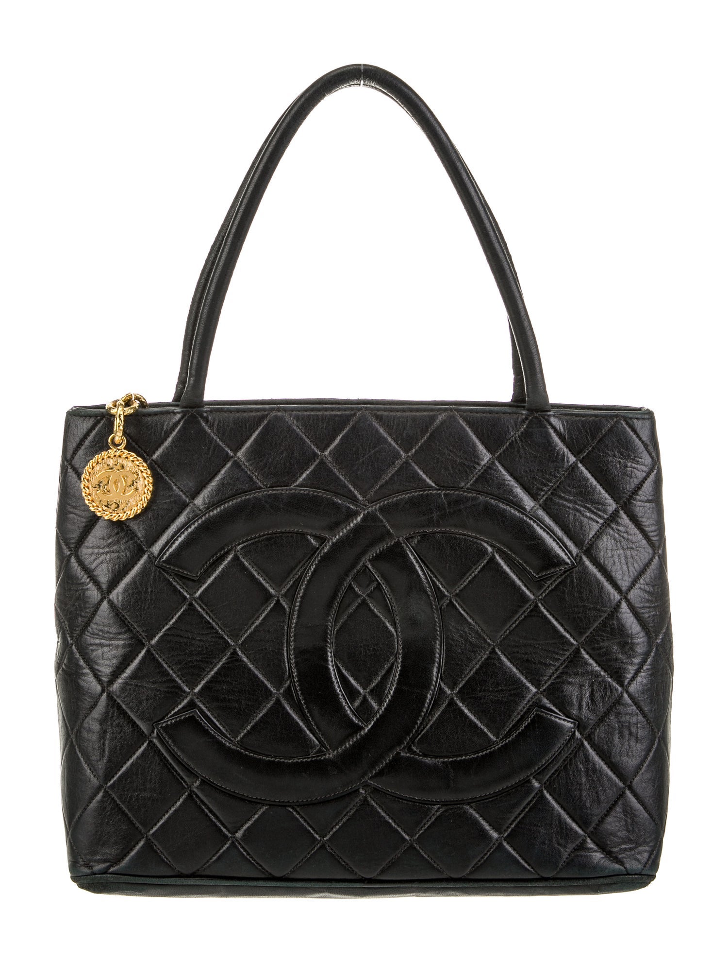 Chanel Caviar Medallion Tote