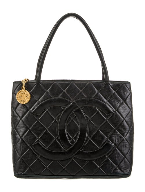 Chanel Caviar Medallion Tote