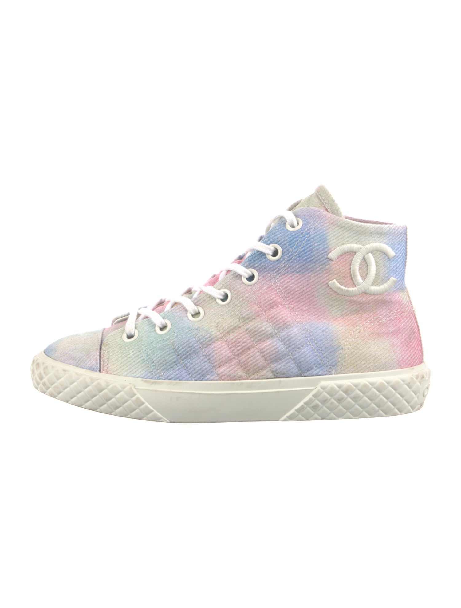 Chanel Interlocking CC Logo Sneakers