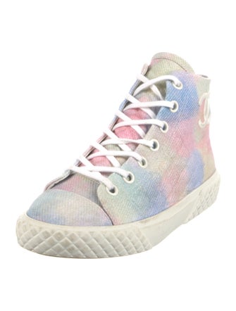 Chanel Interlocking CC Logo Sneakers