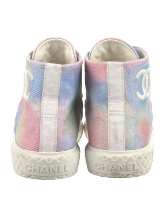 Chanel Interlocking CC Logo Sneakers