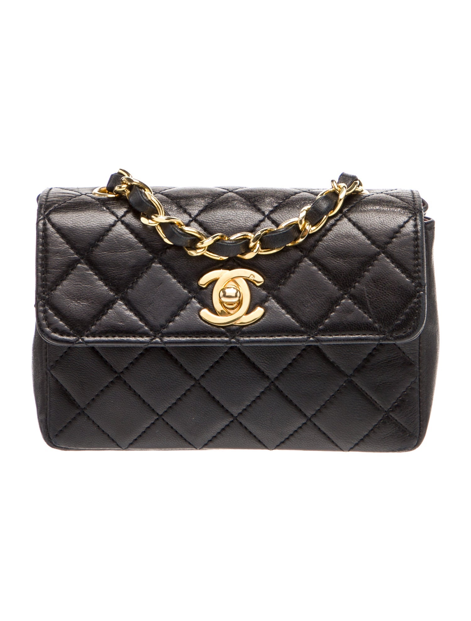 Chanel Vintage Quilted Mini Flap Bag