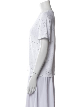 Chanel 2021 Polka Dot Print T-Shirt