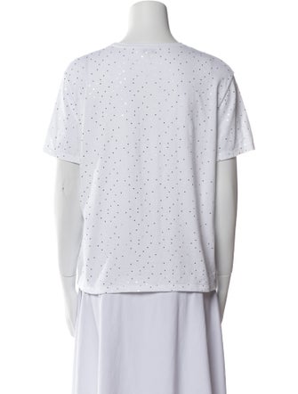 Chanel 2021 Polka Dot Print T-Shirt
