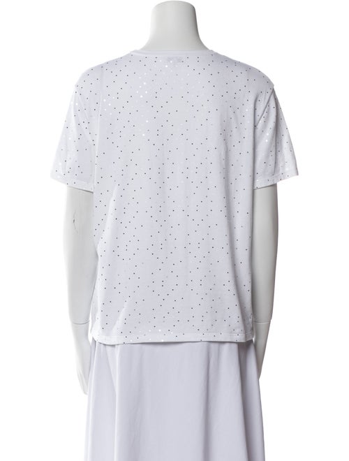 Chanel 2021 Polka Dot Print T-Shirt