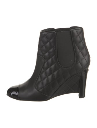 Chanel 2012 Interlocking CC Logo Boots