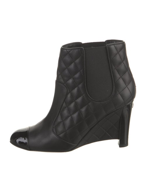 Chanel 2012 Interlocking CC Logo Boots