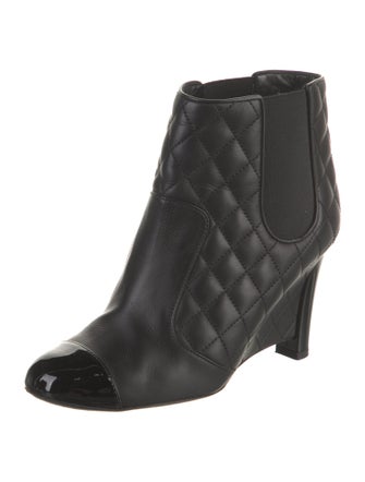 Chanel 2012 Interlocking CC Logo Boots
