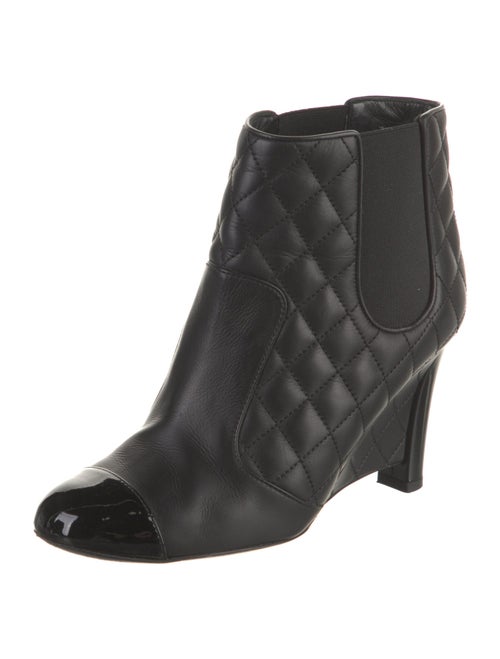 Chanel 2012 Interlocking CC Logo Boots