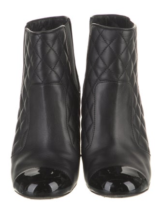 Chanel 2012 Interlocking CC Logo Boots