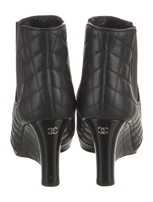 Chanel 2012 Interlocking CC Logo Boots