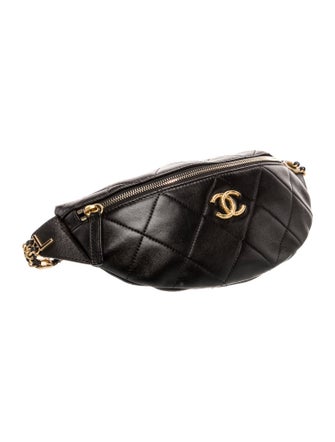 Chanel Quilted Enamel Waist Bag